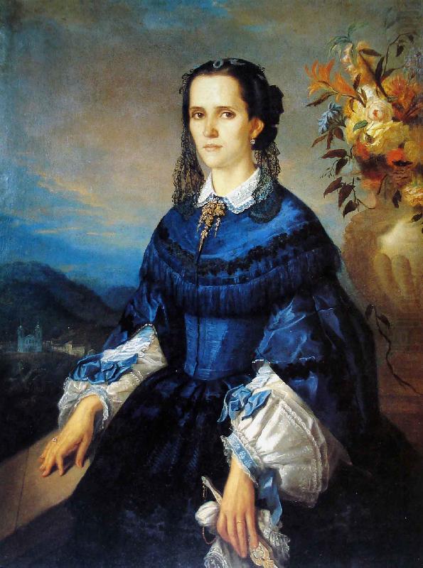 Portrait of the Baroness of Vassouras, Adolfo Muller-Ury